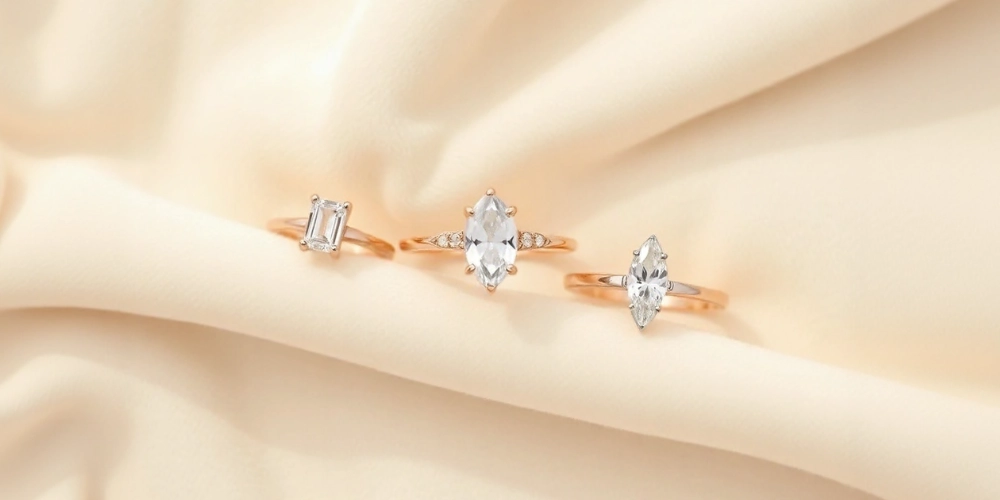 East-West Engagement Rings