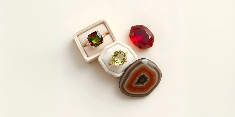 August Birthstone A Guide to Peridot, Spinel, and Sardonyx