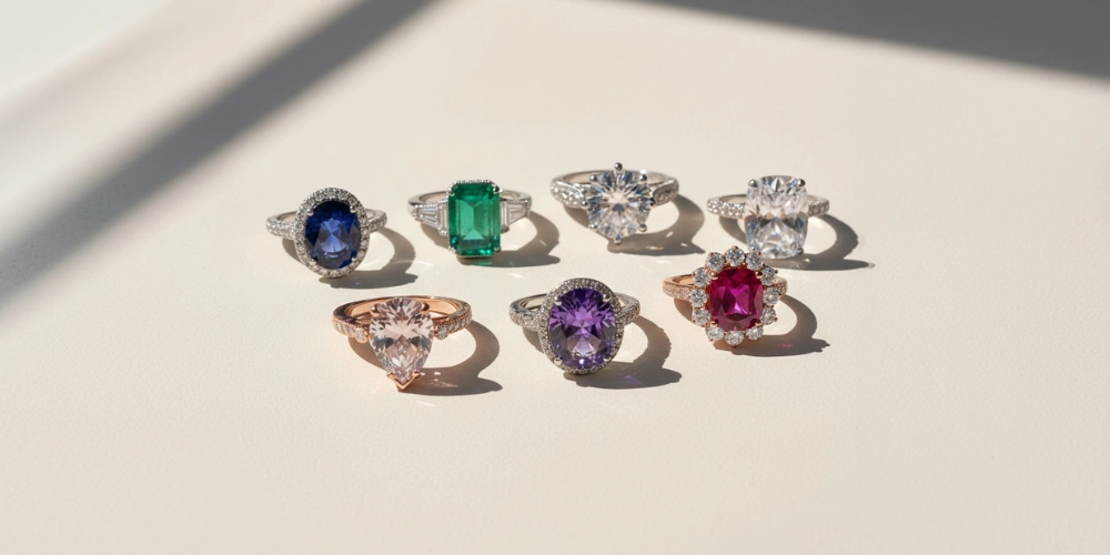 7 Best Diamond Alternatives for your Engagement Ring